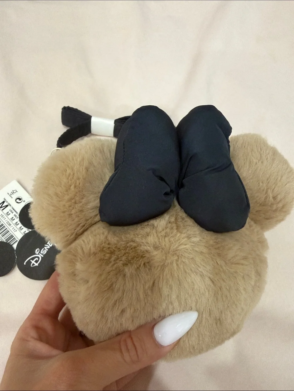 Disney x Zara Minnie Mouse plush purse